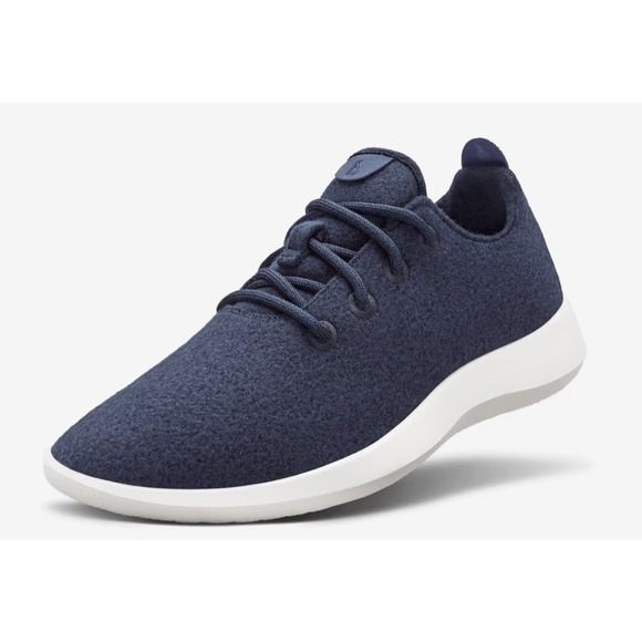 Allbirds Wool Runners Womens Comfortable Everyday Sneakers Shoes‎ Navy Size 8 - Picture 1 of 8